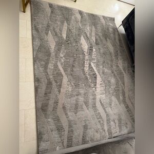 Grey rug